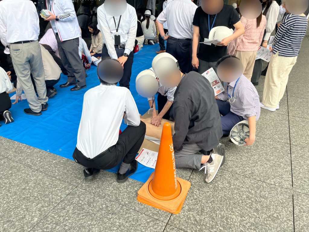 サンケイビル様防災訓練内講習会